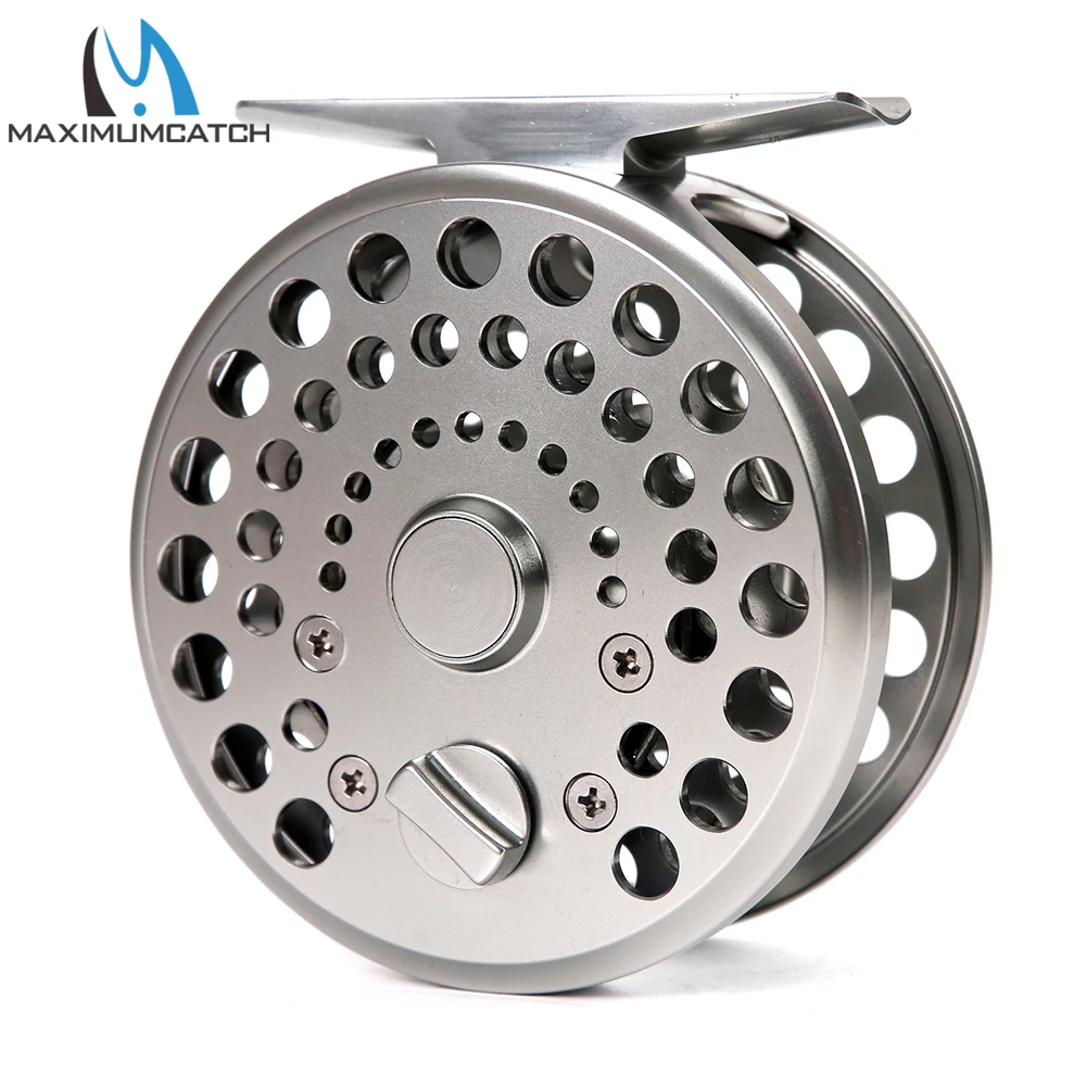 2//3WT Fly Reel CNC Machined Aluminium Black Fly Fishing Reel