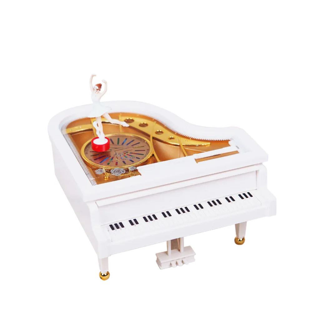 Mini Swing Piano Ballet Dancer Vintage Music Box Gifts For Kids