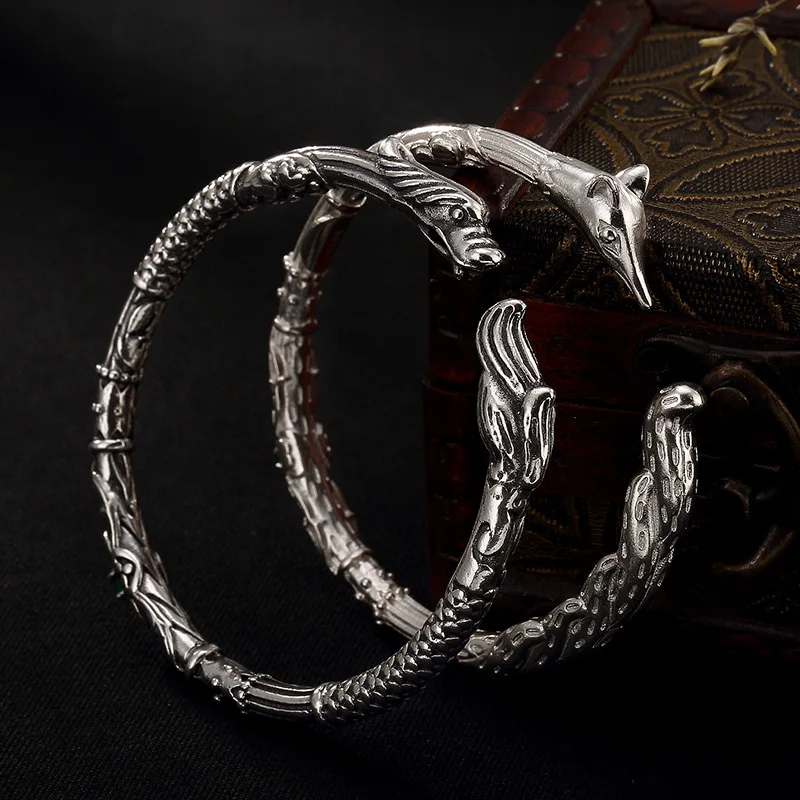 

Restoring Ancient Ways Is A Good Paragraph Iii Li, Peach Blossom With The Black Dragon White Fox Mosaic Couple Bracelet
