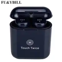 FU&Ybill New X3T Touch Control True Wireless Bluetooth Earbuds Earphone Mini Sport Earphones with Charging Case for Smart Phones