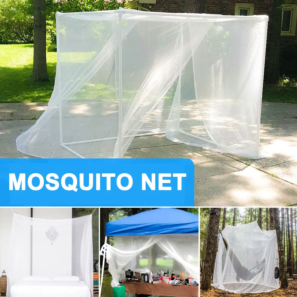 

Portable Mosquito Net Lightweight Breathable Anti-mosquito Bed Net for Travel Holiday FG66