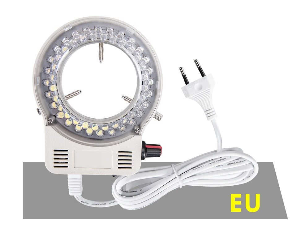 4.5W 100V-240V Adjustable Microscope LED Ring Light Professional Lighting for Stereo Microscope Camera Magnifier Illuminator (12)