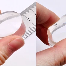 Новое поступление штамп-инструмент для дизайна ногтей прозрачные силиконовые Stamper пластиковые пластины скребок прозрачный штамп передачи ногтей инструменты