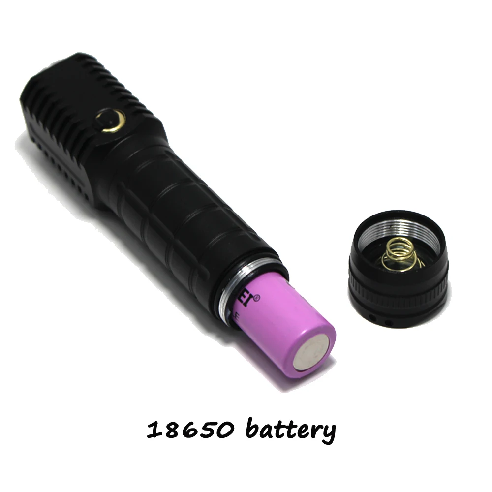5000 люмен XM-L T6 светодиодный фонарь с 3 режимами перезаряжаемый охотничий вспышка светильник фонарь+ 18650/зарядное устройство