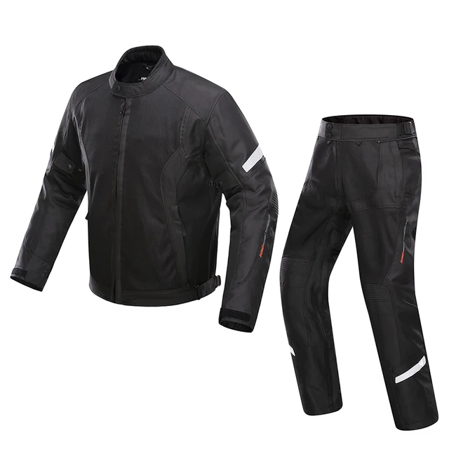Cheap DUHAN Professional Motorcycle Touring Travel Riding Jacket Pants Suit Breathable Mesh Cloth Motocross Off-Road Racing Clothing