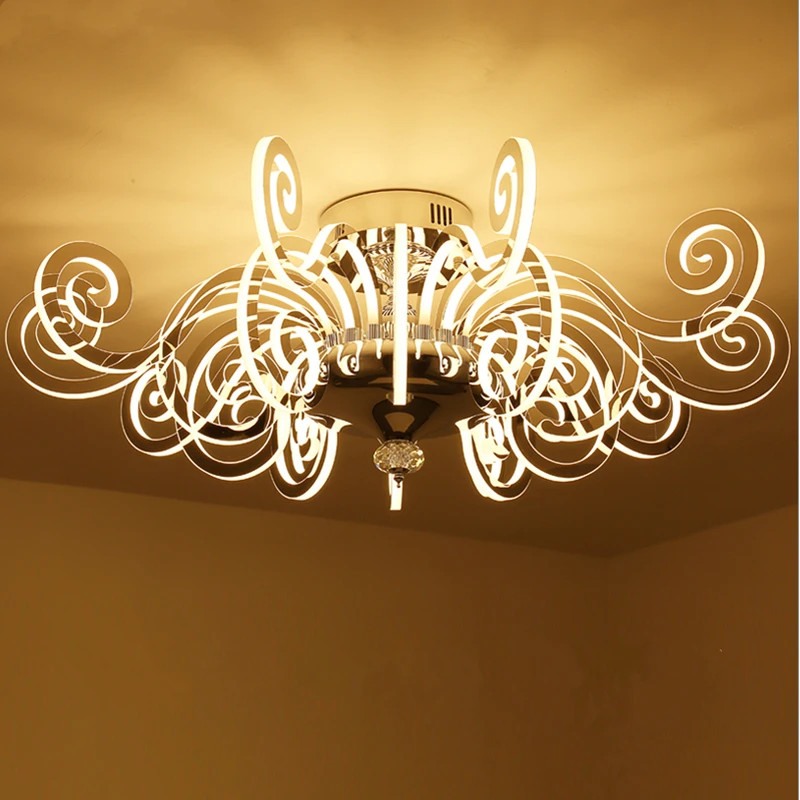 Post-modern personality luxury chandelier Led Lustrer Lamparas Living Room Chandeliers Restaurant bedroom Lighting Fixtures | Лампы и