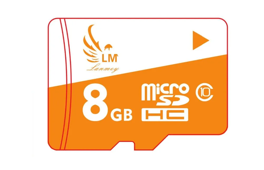 Lanmey Марка Micro SD Card 8 ГБ Class10 памяти флэш-карты Micro SD MicroSD для телефона/Планшеты/ камера напрямую с фабрики распродажа