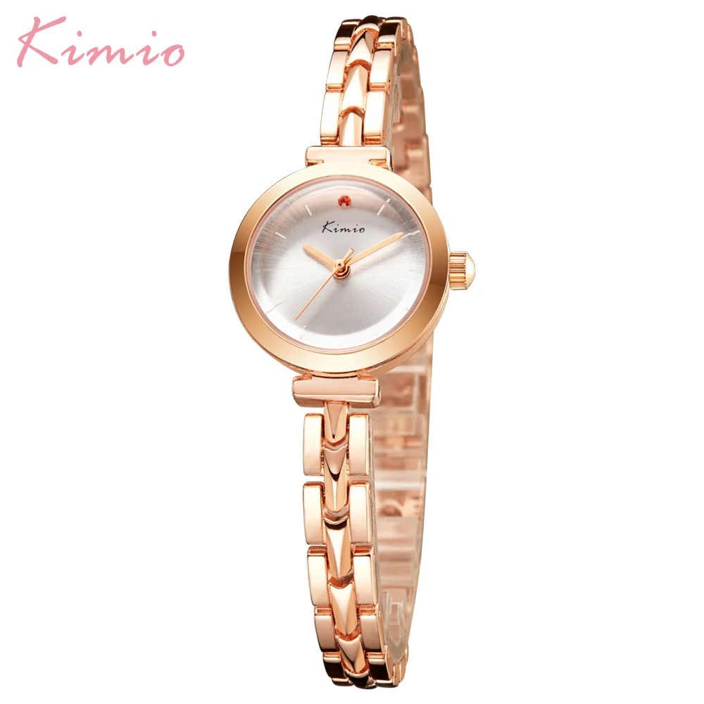 Kimio, простые модные женские часы с маленьким циферблатом, браслет из сплава, наручные часы, водонепроницаемые кварцевые часы, женские часы в подарок, Horloges Vrouwen, коробка