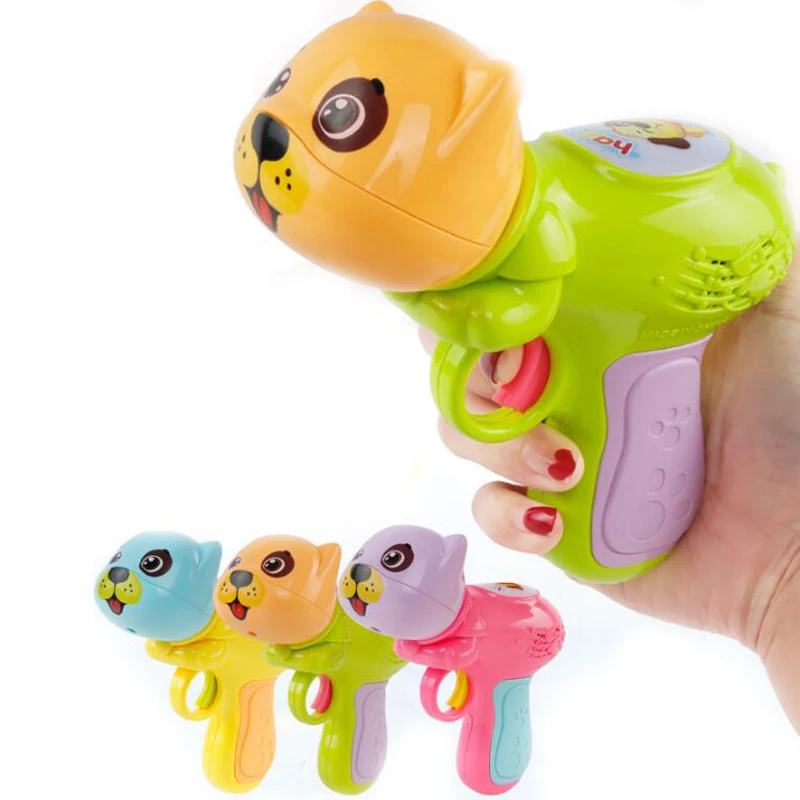1 Pc Mini Listrik Musik Kartun Simulasi Cahaya Anjing Menggonggong