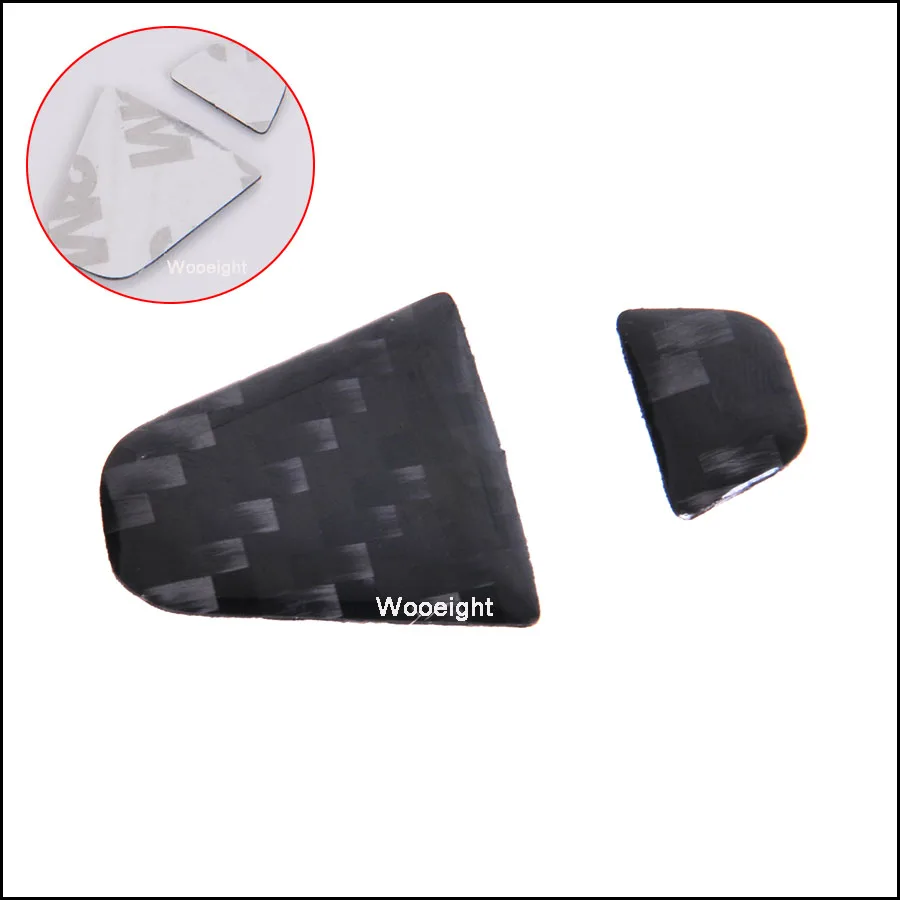 4Pcs Carbon Fiber Steering Wheel Badge Emblem Cover Sticker Car Styling Accessories For Honda Civic Accord Fit CRV CR-V 2016 (3)