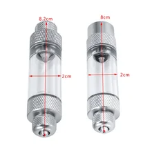 Aquarium Check Valve Types Single/Double Head Regulator Diffuser CO2 Bubble Counter CO2 Non-return Fish Tank Tool Bubble Counter