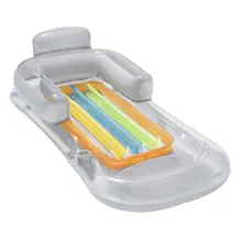 New Inflatable Pool Float Bed 157CM*89CM Water Inflatable Lounge Chair Float Swimming Float Hammock Lounge Bed For Swimming