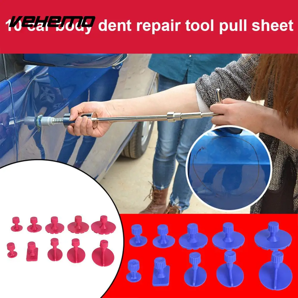 

2018 Dent Pulling Tab Multi-Function PDR 10PCS Extractor Paintless Car Body Repair Kit Mechanics Tool