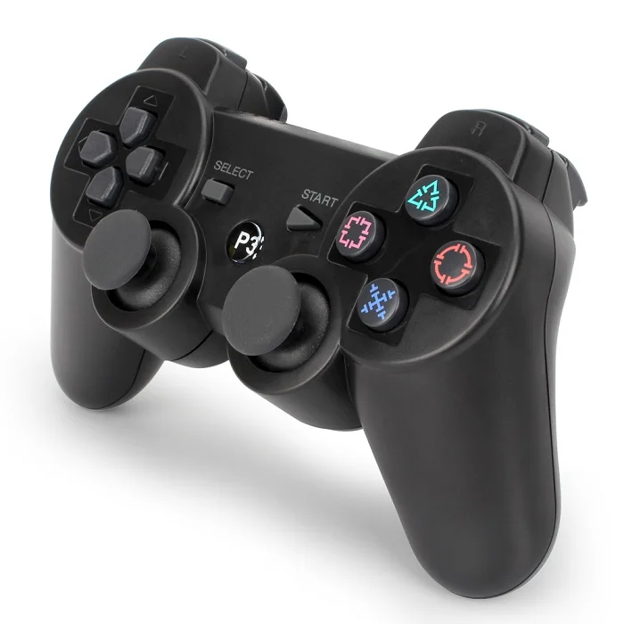 Беспроводной Bluetooth контроллер для sony PS3 геймпад для Play Station 3 джойстик для sony Playstation 3 PC для Dualshock контроллер - Цвет: Black