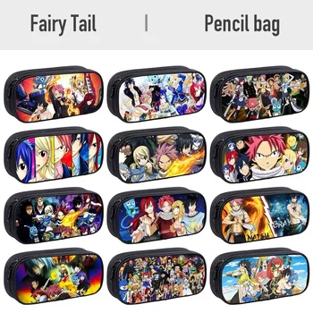 

Anime Fairy Tail Cute Stationery Bag Boys Girls Pencil Case Fashion Cute High Quality Kids Pencil Bag Daily Pencil Case Gifts