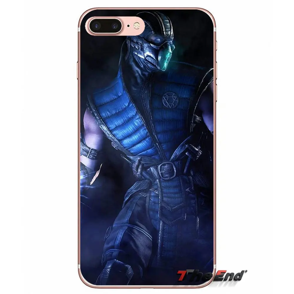 Чехол для iPhone X 4 4S 5 5S 5C SE 6 6S 7 8 Plus Samsung Galaxy J1 J3 J5 J7 A3 A5 2016 2017 Mortal Kombat Sub zero Ninja Games|case me|case
