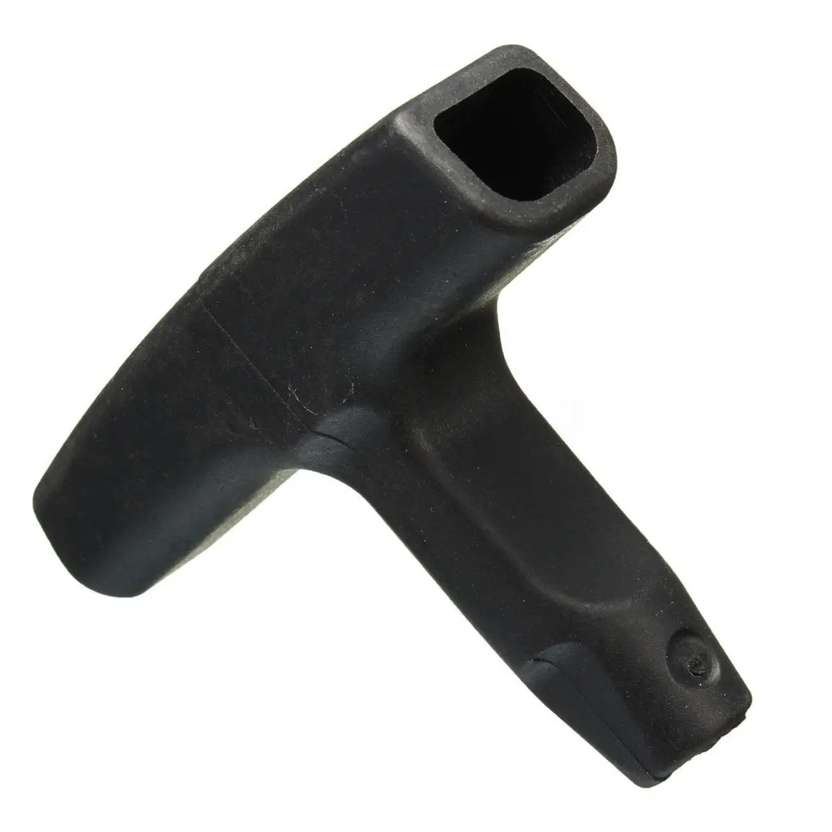 

1pc Lawnmower Recoil Pull Starter Handle Black Handles Fits Max 4mm Diameter Cord Strimmer Parts Garden Tool