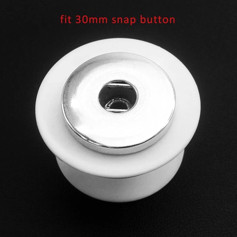 MF565 18 мм 30 мм кнопка оснастки ювелирных изделий DIY держатель телефона - Окраска металла: fit 30mm snap button