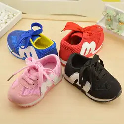 Детская обувь из дышащего сетчатого материала childen кроссовки обувь для мальчиков и девочек для малышей кроссовки