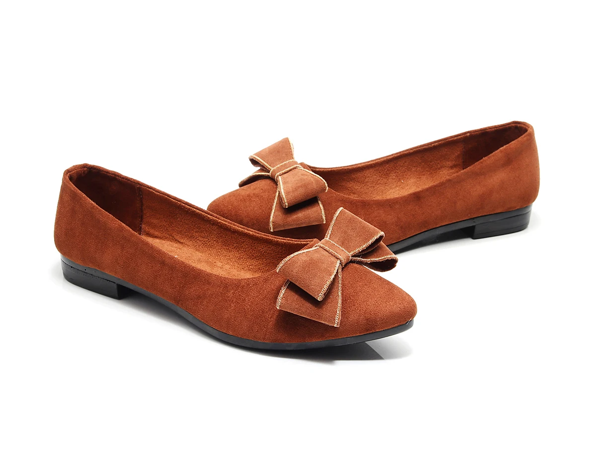 OrientPostMark Women Ballet Flats Shoes Women's Pregnant Flats Boat Shoes Women Flats Shoes for Work Cloth Sweet Loafers Slip On Women's Shoes