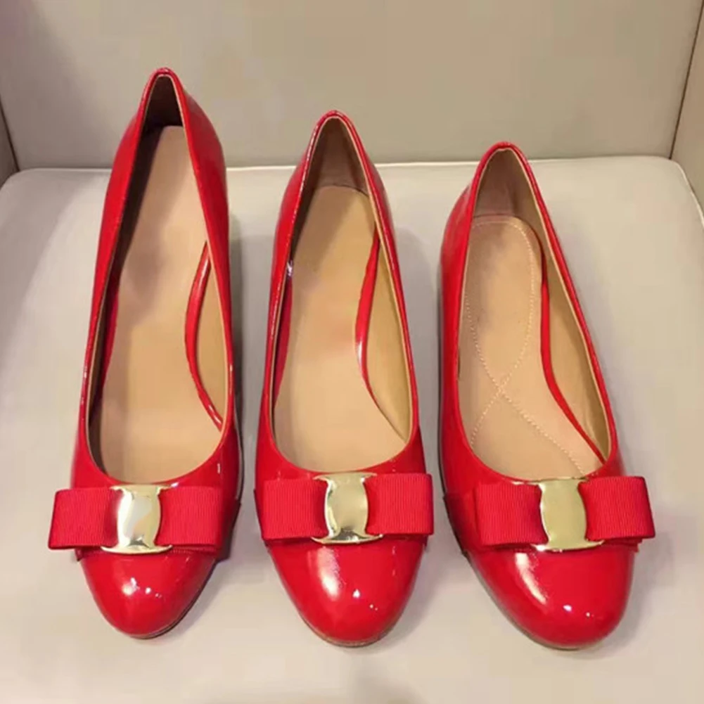 Doratasia/Роскошные брендовые туфли на плоской подошве из натуральной кожи на заказ; женские модные туфли; коллекция года; обувь для отдыха; женская обувь на плоской подошве - Цвет: Красный