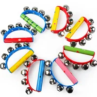 Baby Musical Toys Handbell Semicircle Rattle Toy Infant Music Instruments Ages 6 Months & Up Training Listening Toy 1