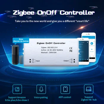 

Zigbee On/Off Controller S-mart Switch APP Remote Control Intelligent Home Module Light Dimmer Controller Zigbee Bridge Hub