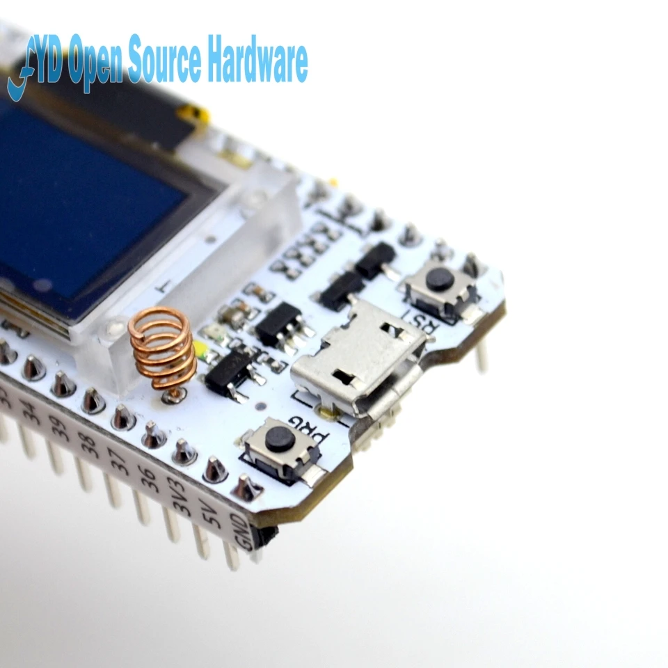 5 шт. 868 МГц/915 МГц LoRa ESP32 синий oled Wifi SX1276 модуль IOT макетная плата с антенной для Arduino