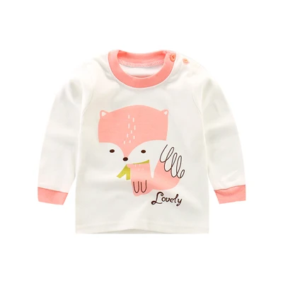 BOVURRL/Детские осенне-весенние топы с длинными рукавами; Одежда для мальчиков; одежда для сна; Детские футболки для мальчиков; свитер для маленьких мальчиков - Цвет: G