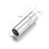 Stainless Steel Magnetic Clasp Hole 6mm Mirror Polish Leather Cord Clasps Magnet Buckle DIY Bracelet Jewelry Making Components ► Photo 2/5