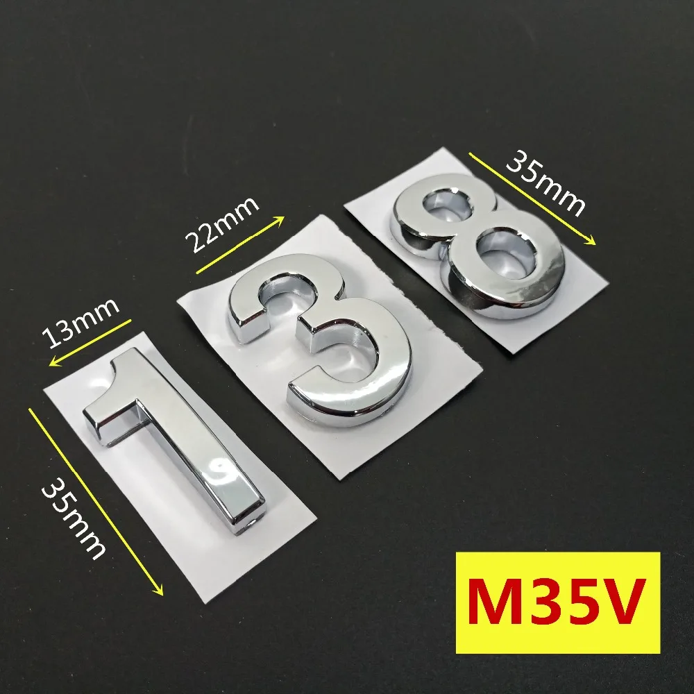 M35V银色35mm塑料门牌=02混合