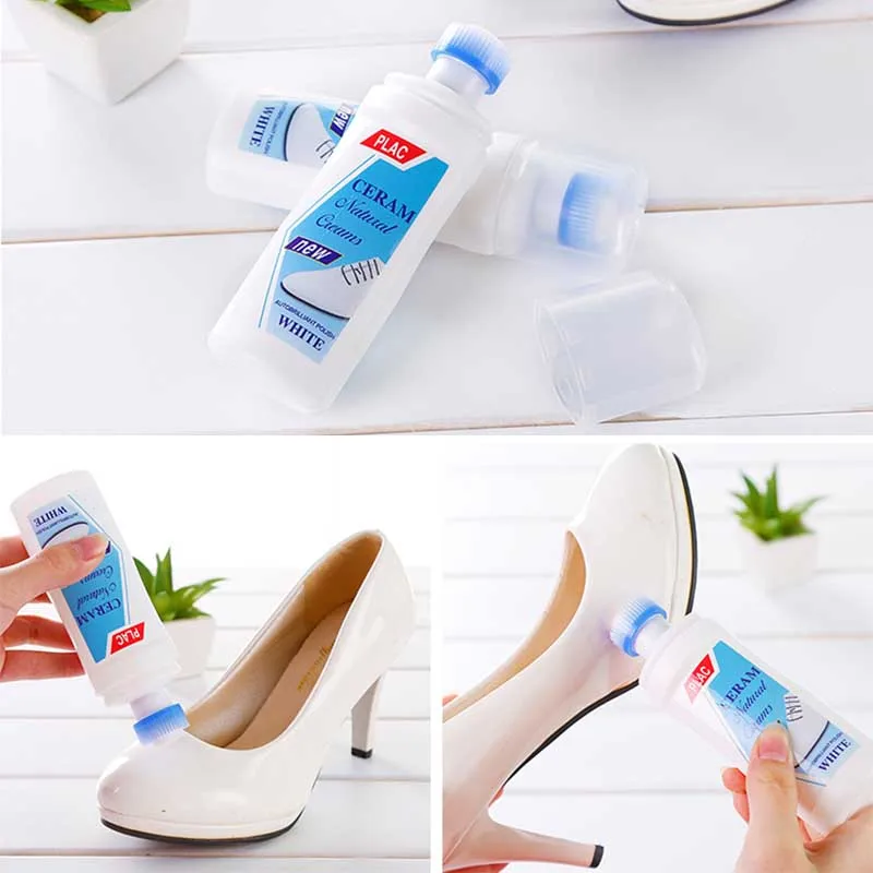 1/5/10Pcs White Shoes Cleaner Whiten Refreshed Polish Cleaning Tool for