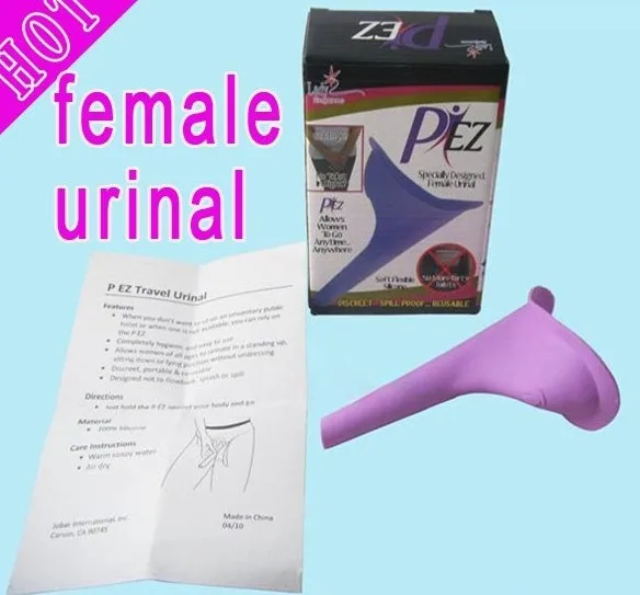 Travel Female Urinal PEZ Standing Funnel Lady Elegance Urine Soft