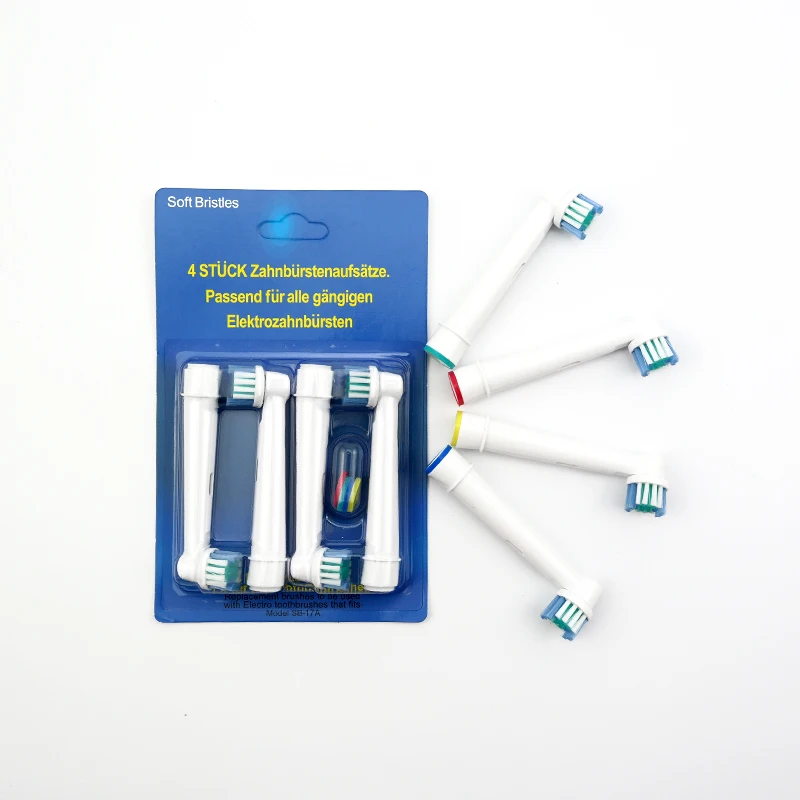 4pcs for Oral B Toothbrush Heads Sensitive Clean SB-17A Free shipping 4pcs for Oral B Toothbrush Heads Sensitive Clean SB-17A Free shipping