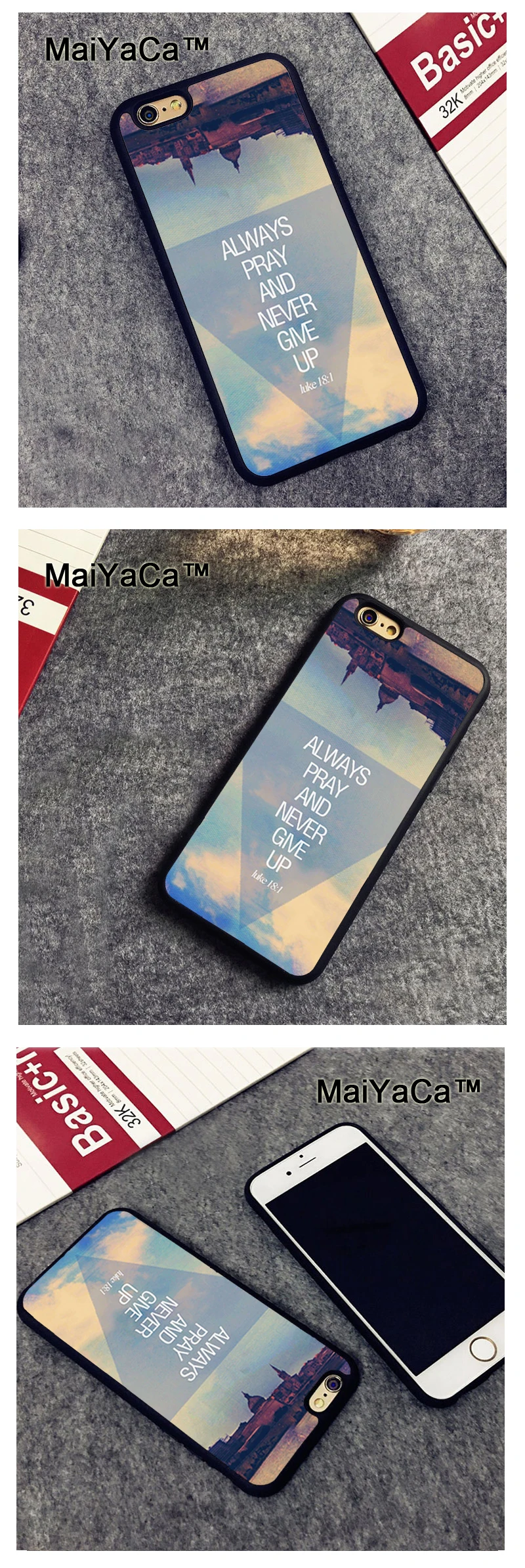 B2229_Always Pray Luke Bible Verse Christian