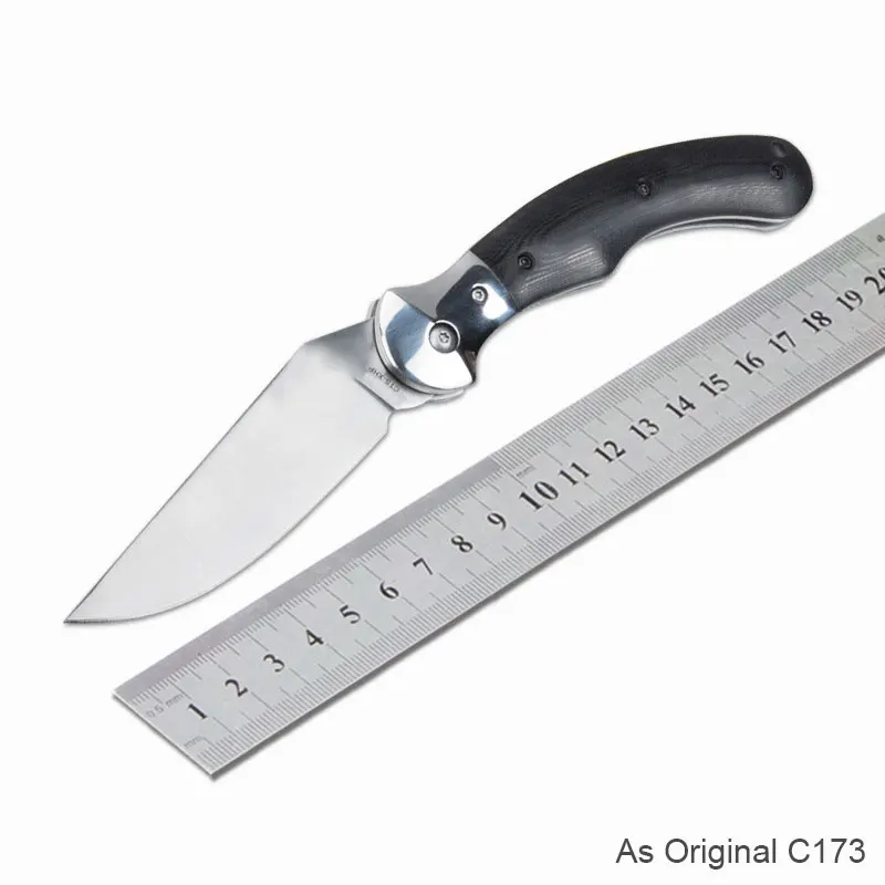 

HOT SALE C173 Folding Knife 5Cr13MoV Blade G10 Handle Camping Hunting Survival Tactical Pocket Multi Utility EDC Portable Tool