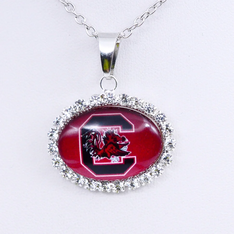 Necklace NCAA South Carolina Gamecocks Charm Pendant University