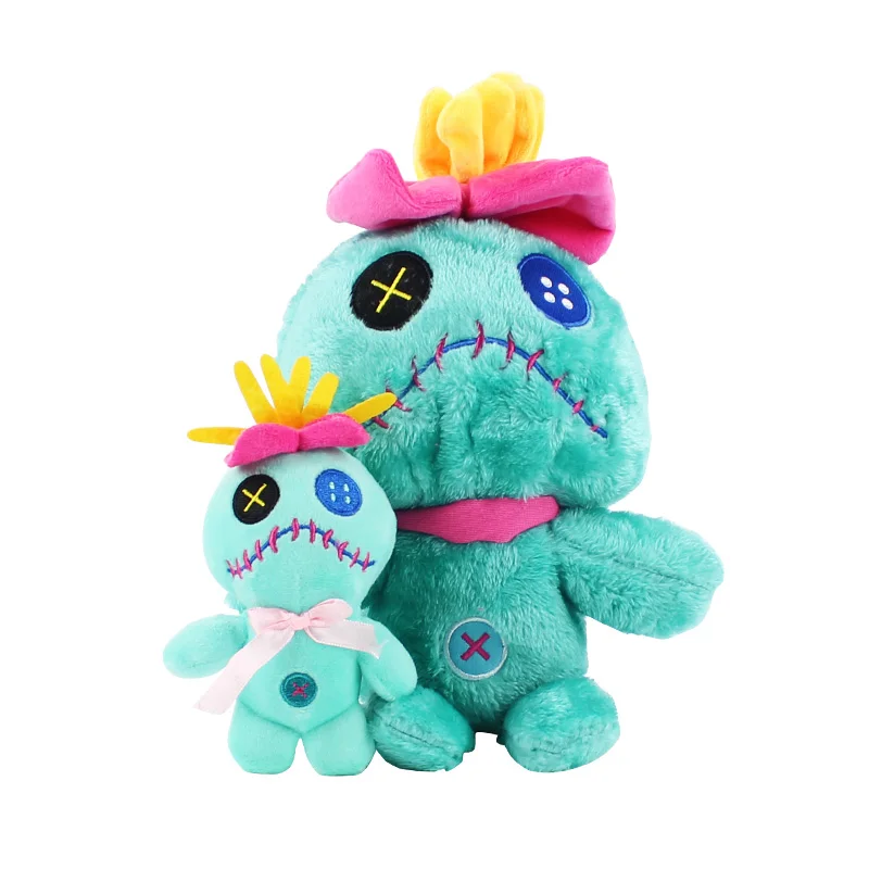 2 вида стилей Lilo and Stitch плюшевая игрушка Scrump мягкие куклы Подвески подарок для