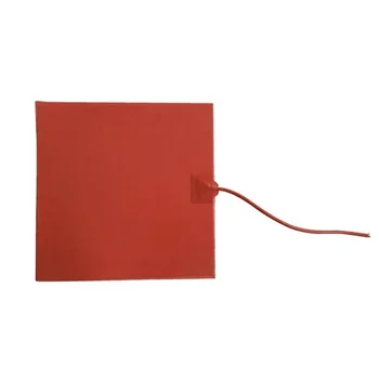 

220V 200W 300*300*1.5mm silicone rubber Heated Bed With 3M adhesive,1000mm lead wire