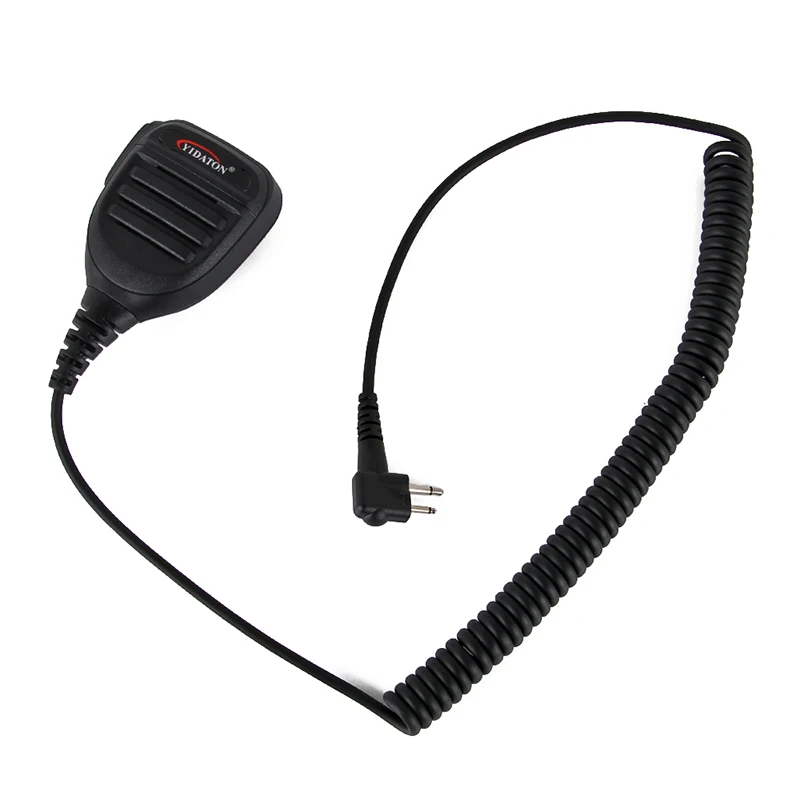 2 Pin Handheld Speaker Microphone MIC For MOTOROLA Radios EP450 GP300 GP88s GP2000in Walkie