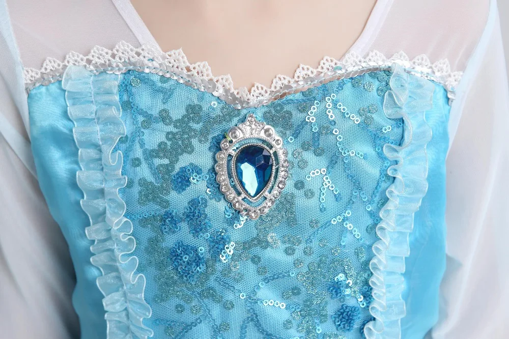 Elsa Princess Dress for Child-4