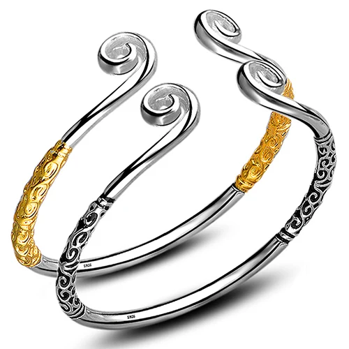 

New Fashion Women Monkey King Magic Spell Opening Cuff Bangle Bracelet Jewelry