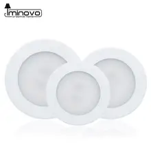 Ультратонкий Светодиодный светильник 3 Вт, 5 Вт, 7 Вт, поверхностный настенный светильник, переменный ток, 220 В, внутренний светильник, гардероб, шкаф, мини точечный светильник