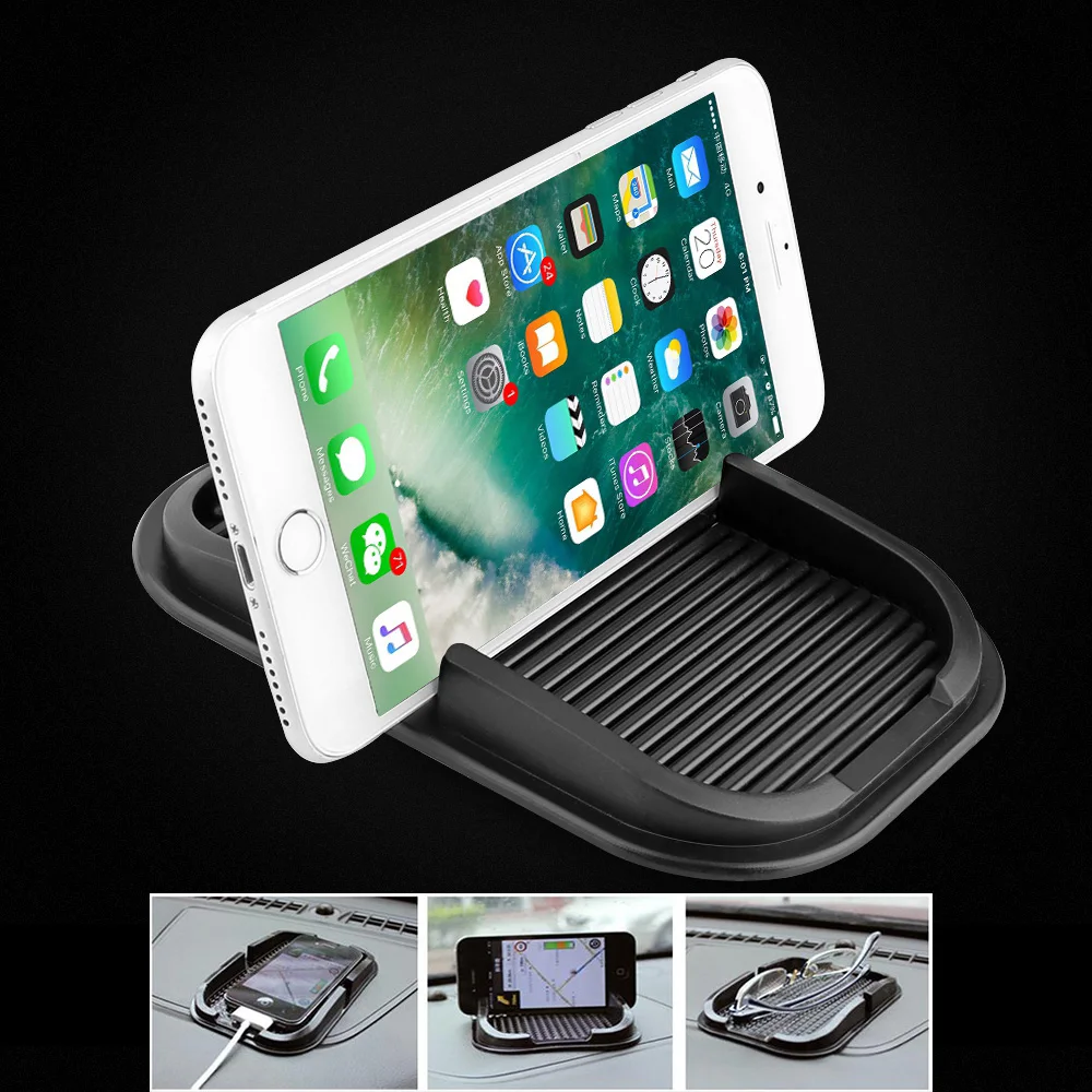 

Car Anti Slip Pad Rubber Mobile Sticky Stick Dashboard Phone Shelf Anti Non Slip Mat pad For GPS MP3 Car DVR Non Slip Mat Holder