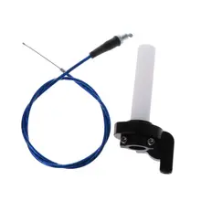 22 мм 7/" гоночная рукоятка дроссельной заслонки с тросовым шнурком для мотоцикла, быстроповоротные запасные части для KMF CRF Dirt Bike Pit