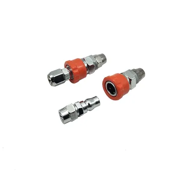 

2 Pcs Pneumatic Pipe C type Quick Fitting Connect Disconnect Coupler Set 30SP + 30PP For 10x6.5mm PU tube