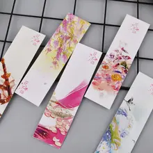 30 шт китайские стили бумажные закладки Картина Открытки Ретро красивые закладки в коробке памятный подарок C26