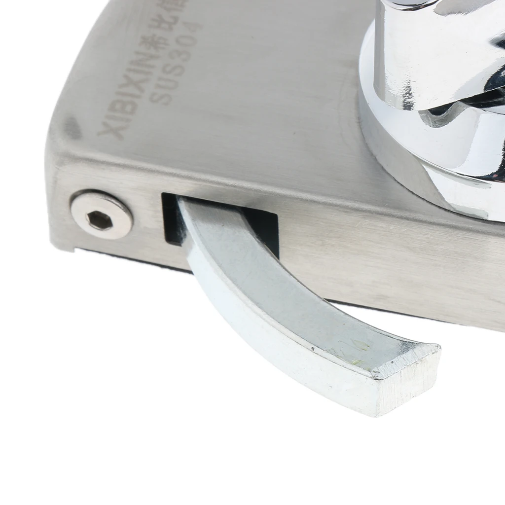 Hot sale Stainless Steel Glass Door Lock Open /Close Door Latch Locks Home Hotel