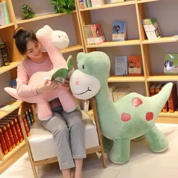 

1pc 25-70cm New Colorful Dinosaur Plush Toys Cartoon Doug dragon Cute Stuffed Toy Dolls for Kids Children Boys Birthday Gift