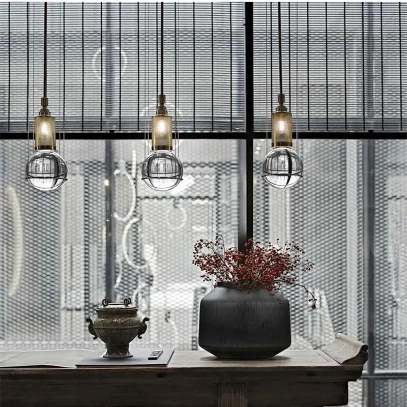 

2018 New Nordic Loft Art Crystal Ball Pendant Lights Creative PH Restaurant Living Dining Room Decoration Hanging Light Fixtures